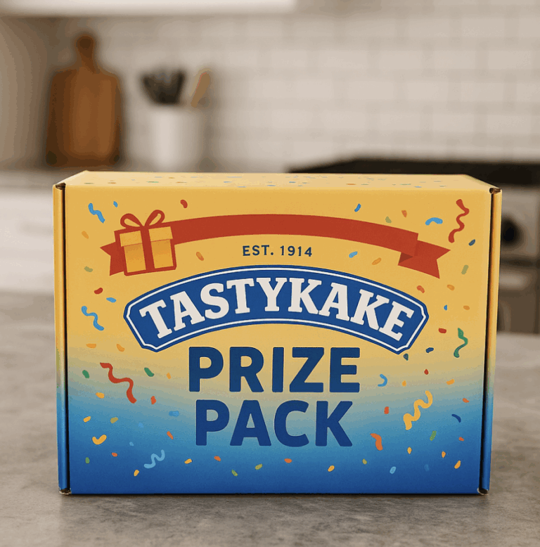 WIN Fandango Movie Tickets, Tastykake, and $1,000 Cash in the Tastykake x Smurfs Sweepstakes (Daily Entry)