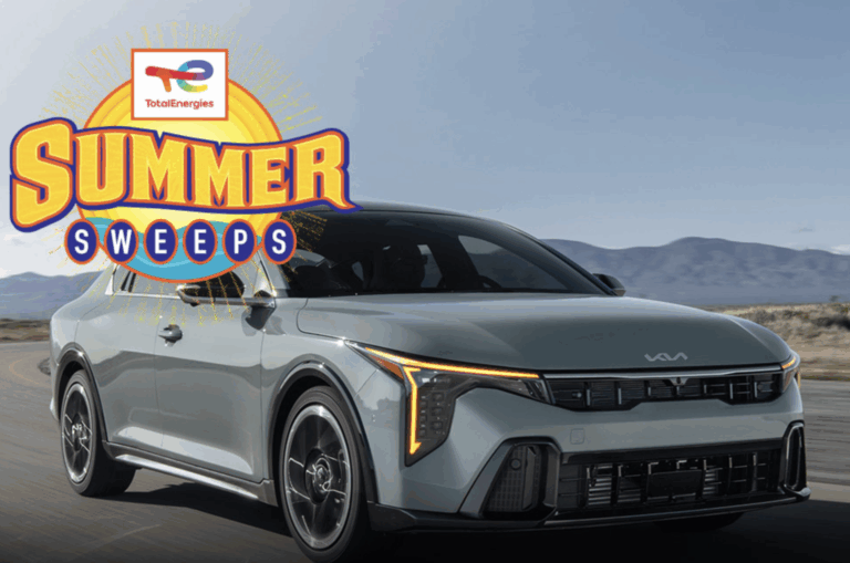 Win a 2025 Kia K4 in the TotalEnergies Summer Sweeps (Up to 6 Entries!)