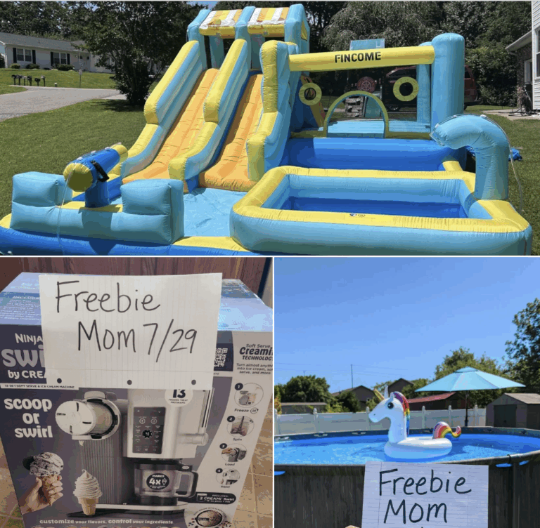 Pick Your Summer Prize – Bounce House, Ice Cream Maker, or Pool! Ends Tonight at 10PM