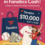 Win $15K in Fanatics Cash – T-Mobile Home Run Derby Sweepstakes