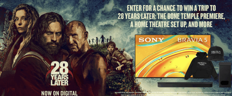 Win a Free Trip to London + Sony BRAVIA Gear in the 28 Years Later Sweepstakes