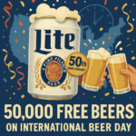 Miller Lite 50th Anniversary Beer on Us Sweeps