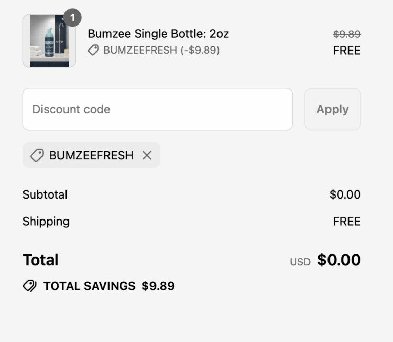 Free Bumzee – Transform Your TP Into a Spa-Day Swipe