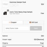 FREE Gummies Sample Pack – Iconic Tonic Beezy Snap!