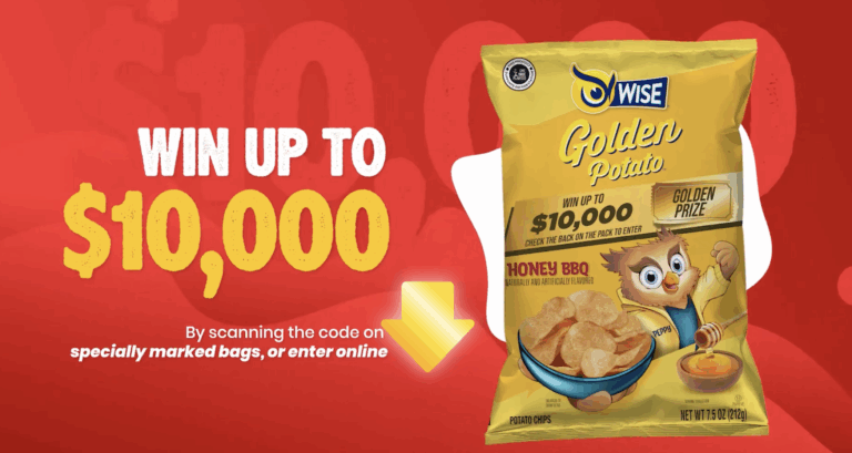 Wise Golden Prize Sweepstakes: Win $10,000 or Daily Visa Gift Cards
