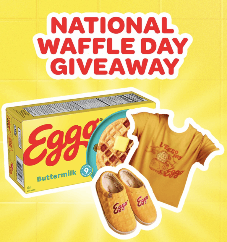 Eggo Waffle Day Instagram Giveaway — $629 Prize Pack