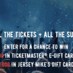 Jersey Mike’s Tickets & Subs Sweepstakes — Daily Entry for $10K Grand Prize + 150 Winners