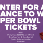 Win Super Bowl Tickets & NFL Gift Cards – Barefoot 2025 NFL Sweepstakes