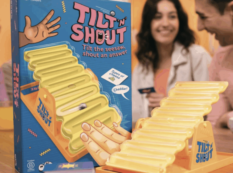Apply for a Free Tilt ‘n’ Shout Game – Product Testing Opportunity from Big Potato & Come Round