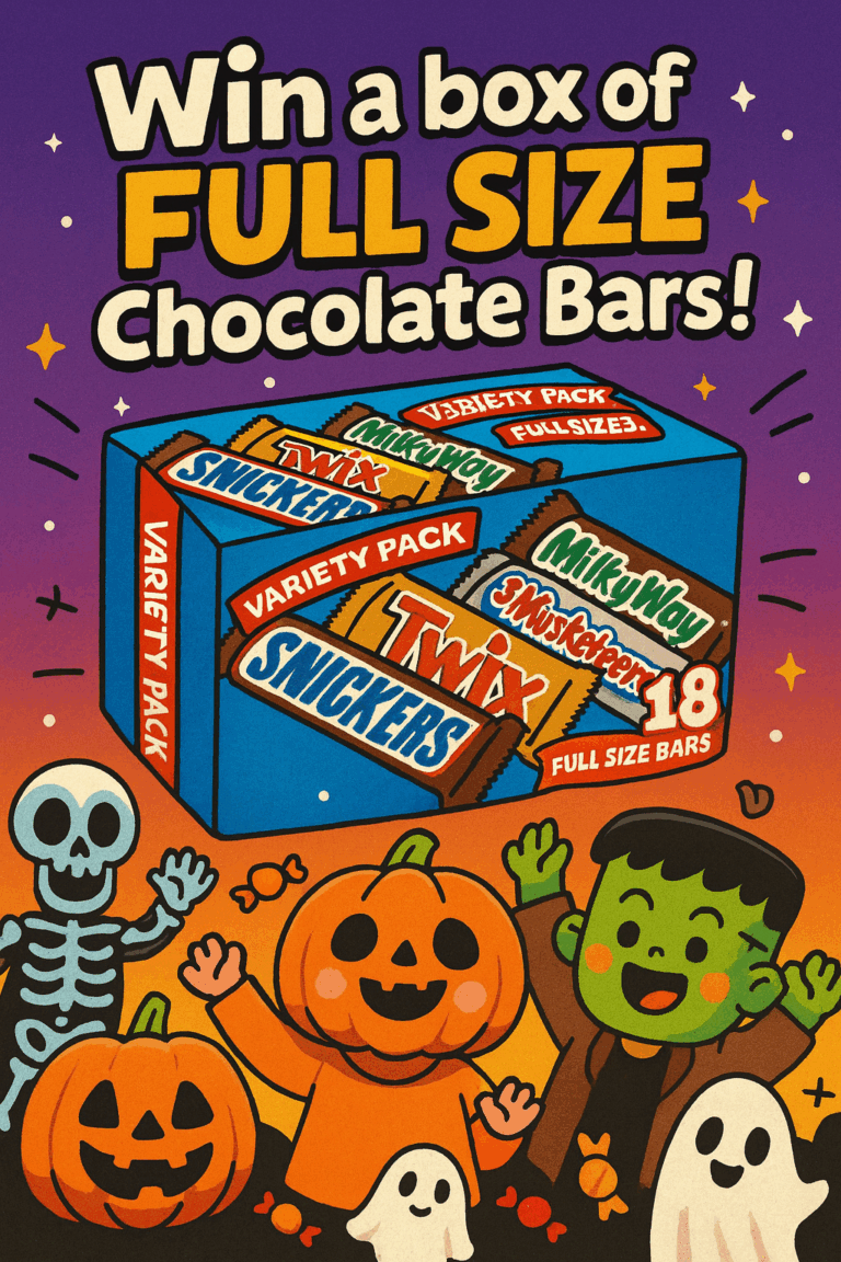 Win Full Size Halloween Chocolate Bars