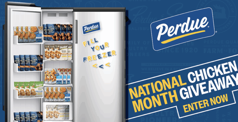 Win a Year’s Worth of Chicken with Perdue’s National Chicken Month Sweepstakes
