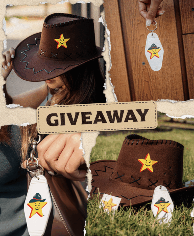 Carl’s Jr. Western Prize Pack Giveaway – Win Gift Cards, Hats, and More