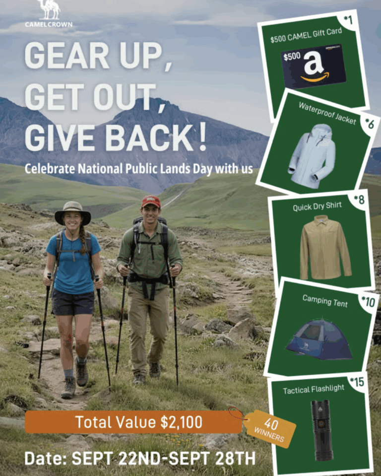 Score a $500 Amazon Gift Card in the Public Lands Day Giveaway