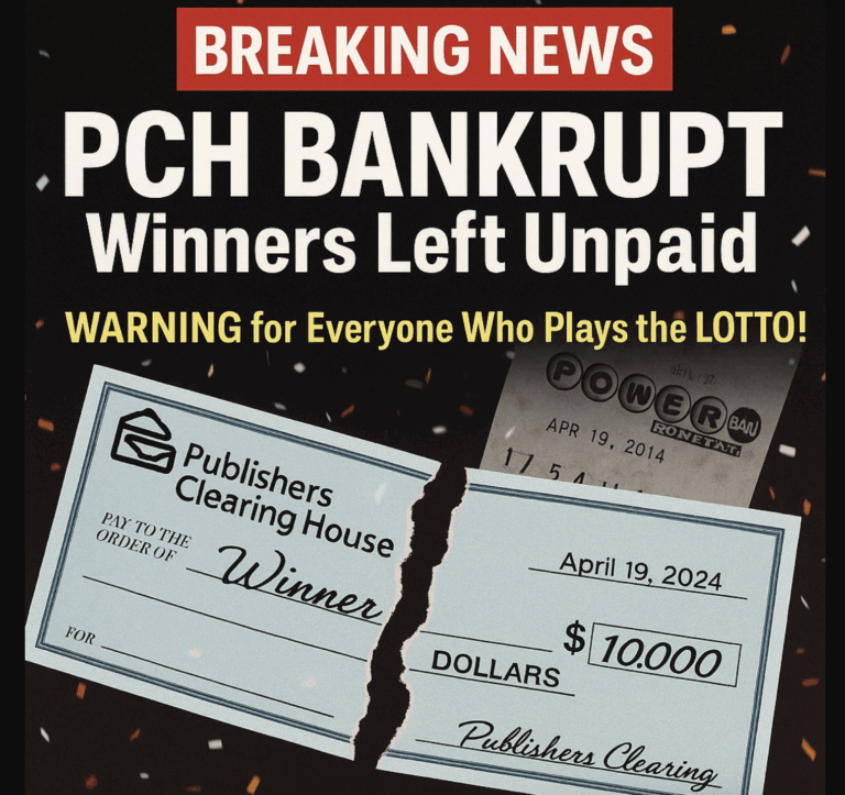 Publishers Clearing House Is Bankrupt—And the Powerball Warning Making Lottery Fans Panic
