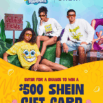 SHEIN x SpongeBob Sweepstakes: Win a $500 Gift Card