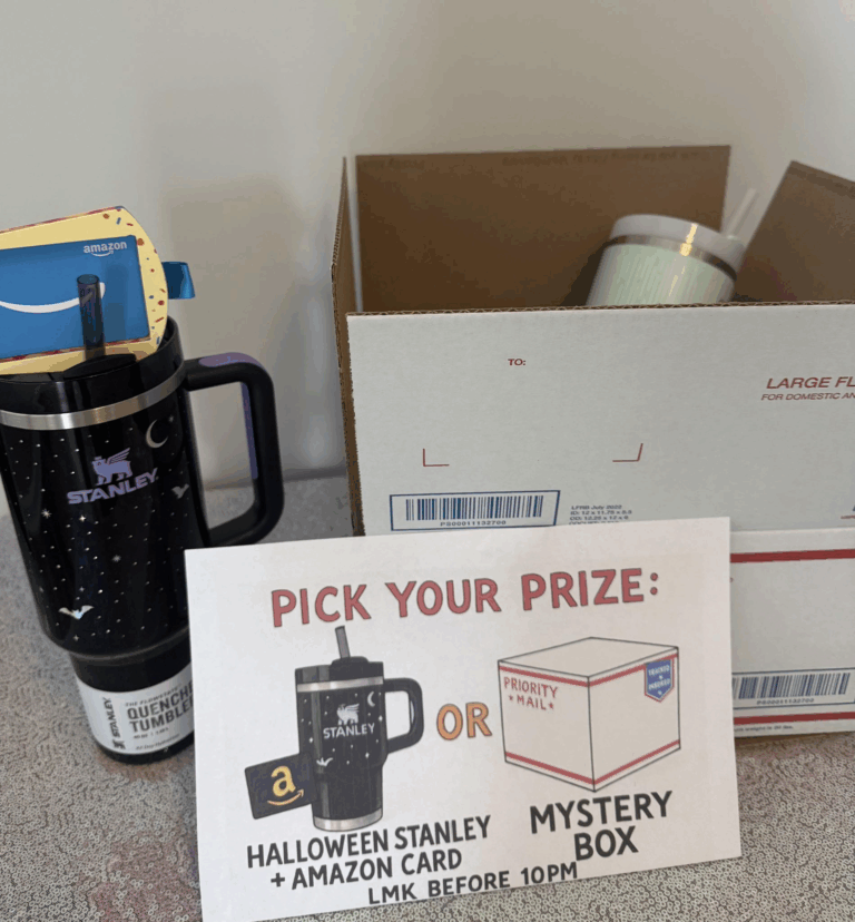 Pick Your Prize: Halloween Stanley + Amazon or Mystery Box