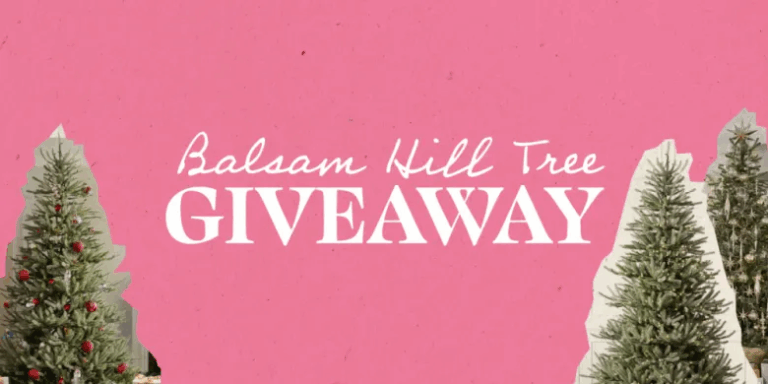 Brown & Haley Christmas Tree Sweepstakes: Win a Balsam Hill Tree + Sweet Care Package