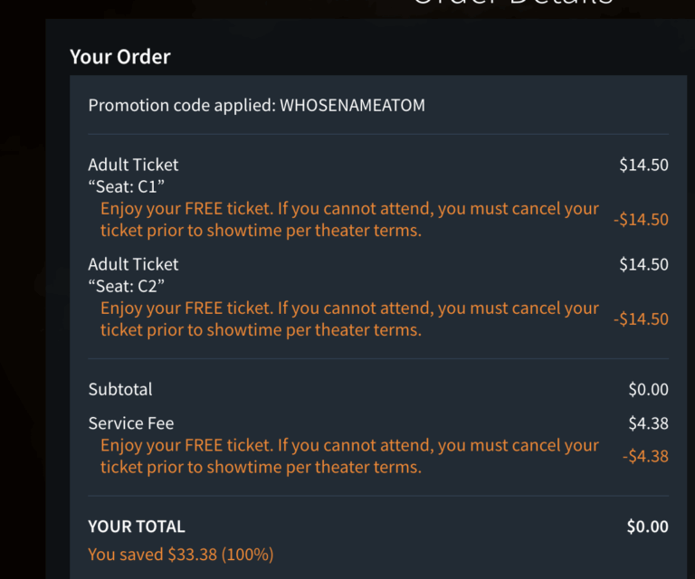 Free Movie Alert: Get Two FREE Tickets to In Whose Name? with Atom Tickets