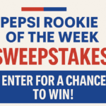 Pepsi Rookie of the Week Sweepstakes: Win $25 Gift Cards Every Week