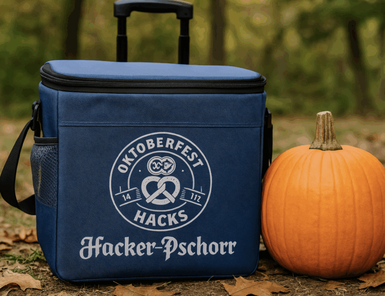Oktoberfest Hacks from Hacker-Pschorr Sweepstakes – Win Rolling Coolers, Mugs, and Tees