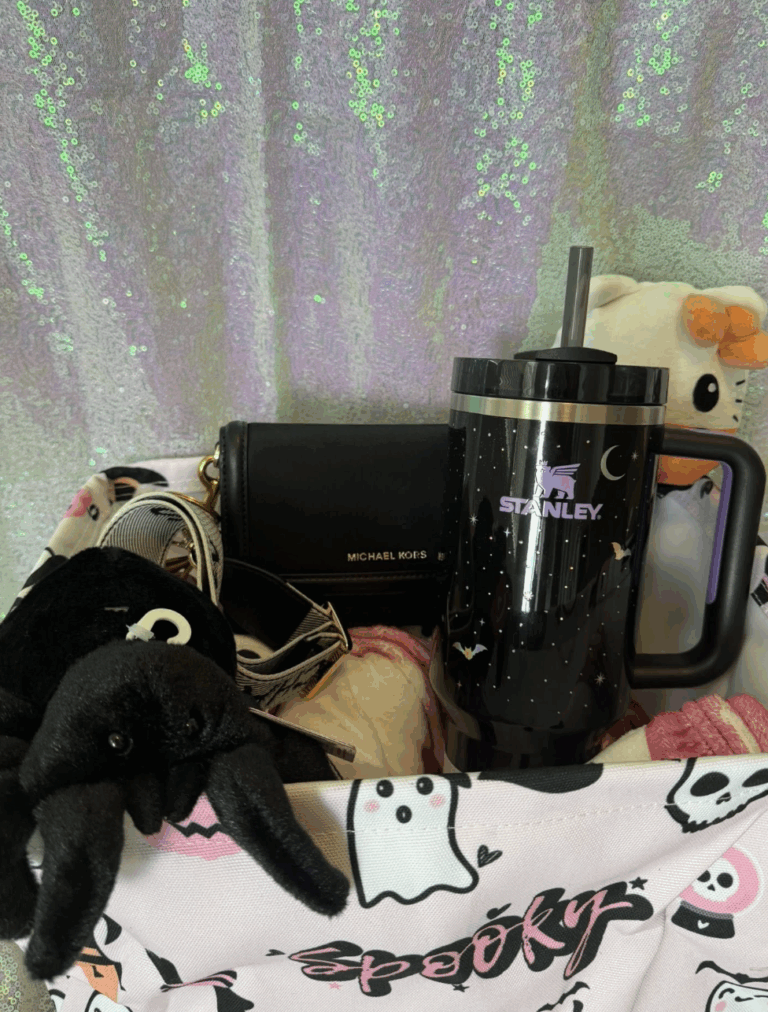 Halloween Stanley, Blanket, Basket and MK bag