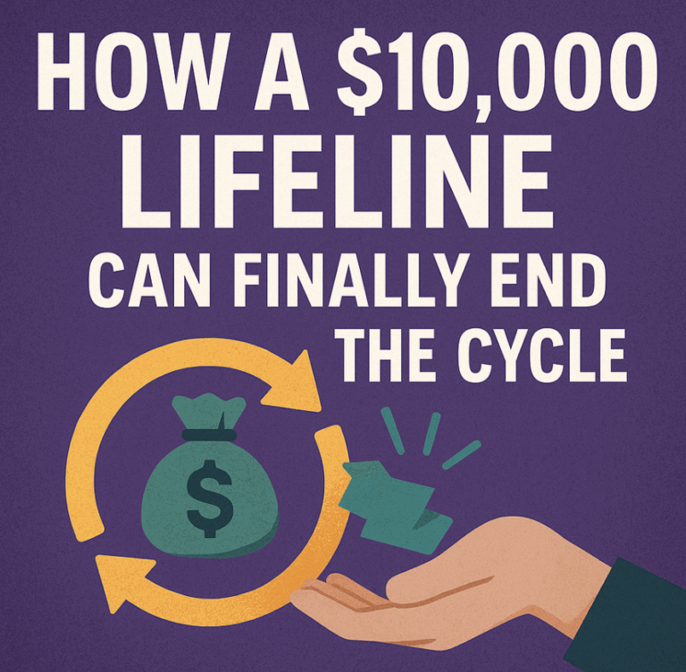 The Debt Tsunami: How a $10,000 Lifeline Can Finally End the Cycle