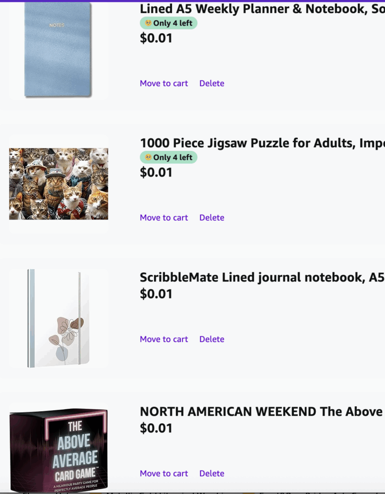 Amazon Penny Deals – Prime day