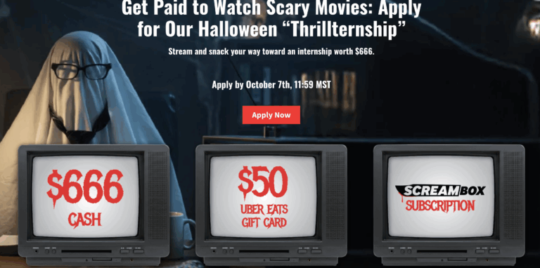 Win the Thrillternship Dream Job and Get Paid $666 to Watch Horror Movies