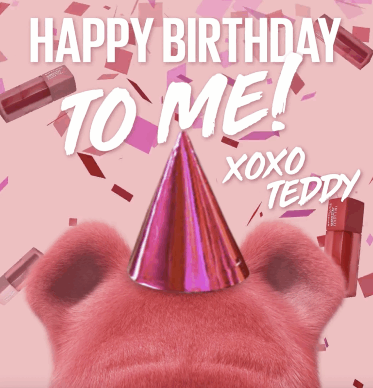 Win Maybelline’s Total Teddy Party Sweepstakes – $130 Beauty Prize Packs
