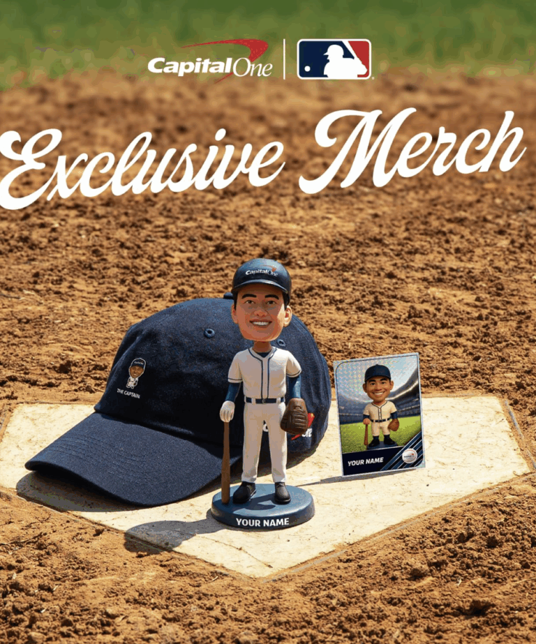 Win a Custom MLB Bobblehead, Trading Card, or Hat in the Capital One MLB Bobblehead Sweepstakes 2025