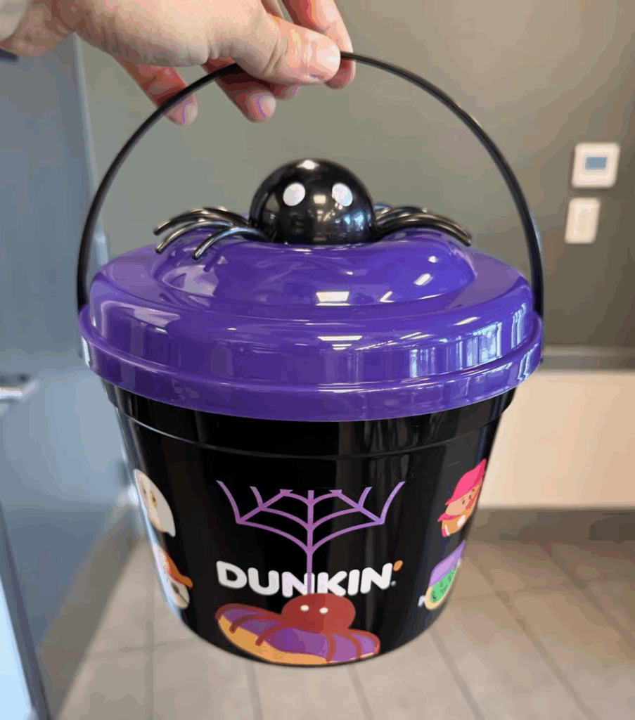 Dunkin Halloween Bucket