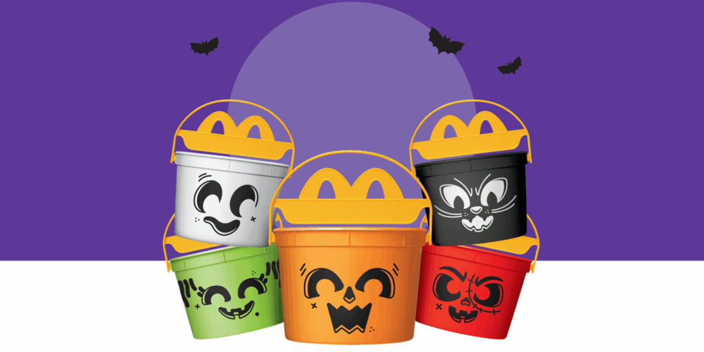 McDonald's Halloween Pails
