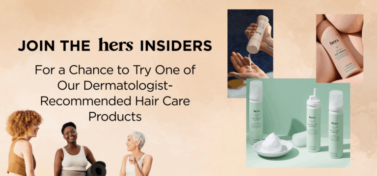 Free Hers Haircare Sampling Program — Try the Doctor-Developed Hair Regrowth System for Women