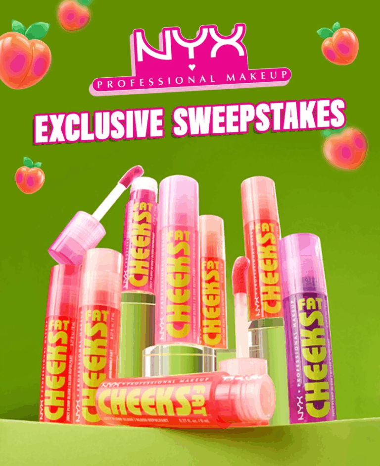 Win a Fat Cheeks Juicy Liquid Blush PR Kit from NYX Professional Makeup