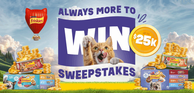 Your Cat Could Make You $25,000 Richer: How to Enter the Friskies Sweepstakes for Free