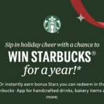 Starbucks Uncap, Scan & Win Instant Win Game & Sweepstakes – Play Today for Free Starbucks Prizes