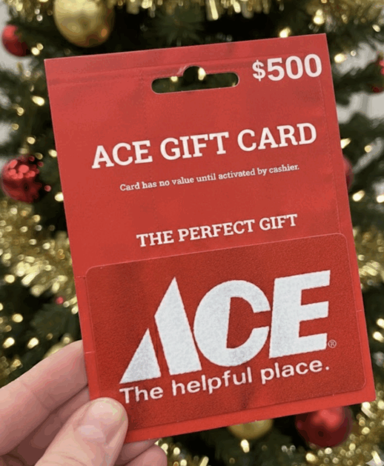 Ace Hardware Holiday Helpful Giveaway – Win a $500 Gift Card for Free