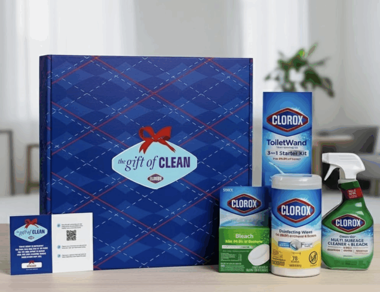 1,950 FREE Clorox cleaning kits