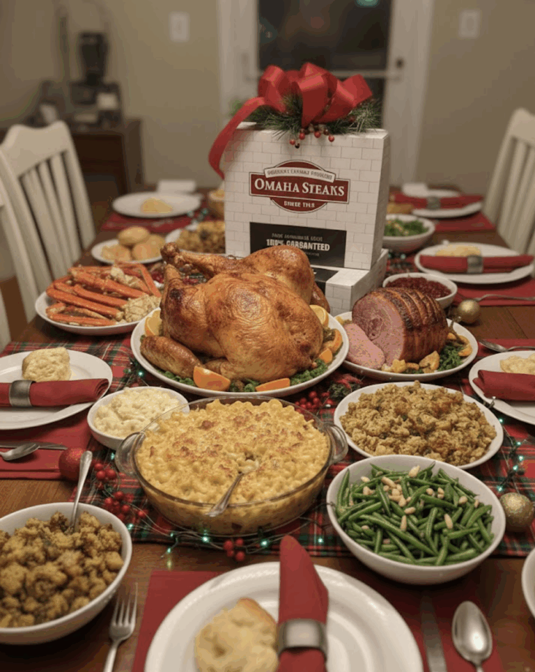 Win a Custom Omaha Steaks Feast in the Steaksgiving Giveaway