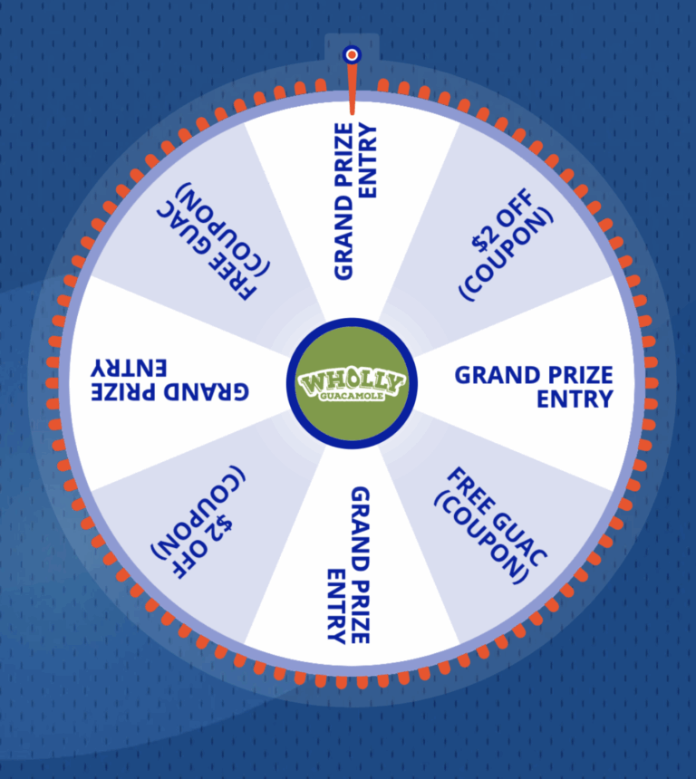 Win Big with the Wholly Guacamole Tailguacing 2025 Spin to Win Sweepstakes