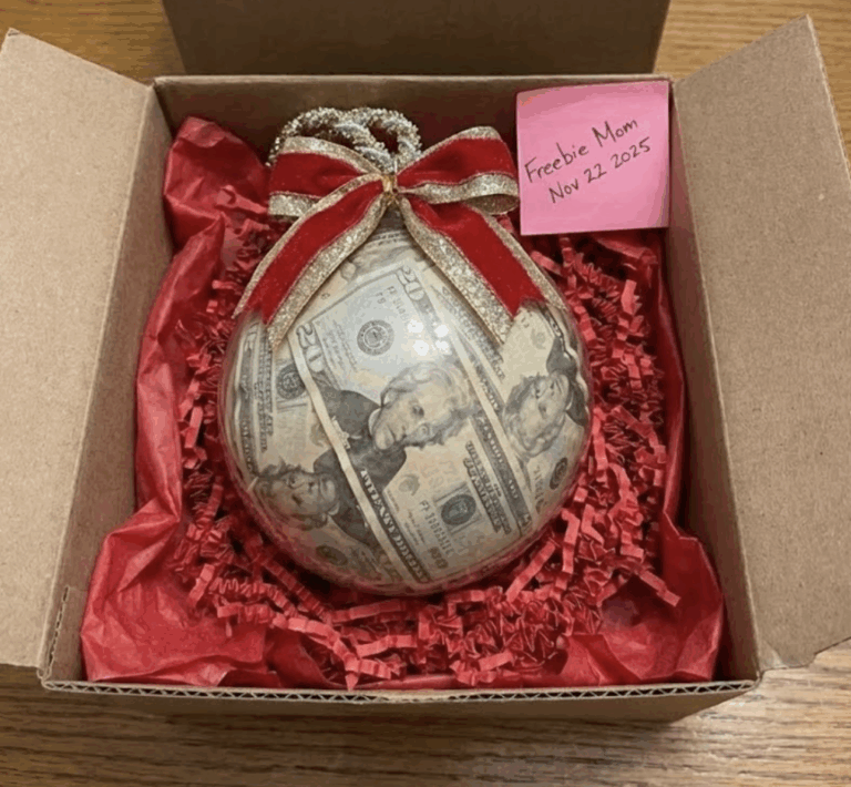 Jumbo Cash Ornament Giveaway