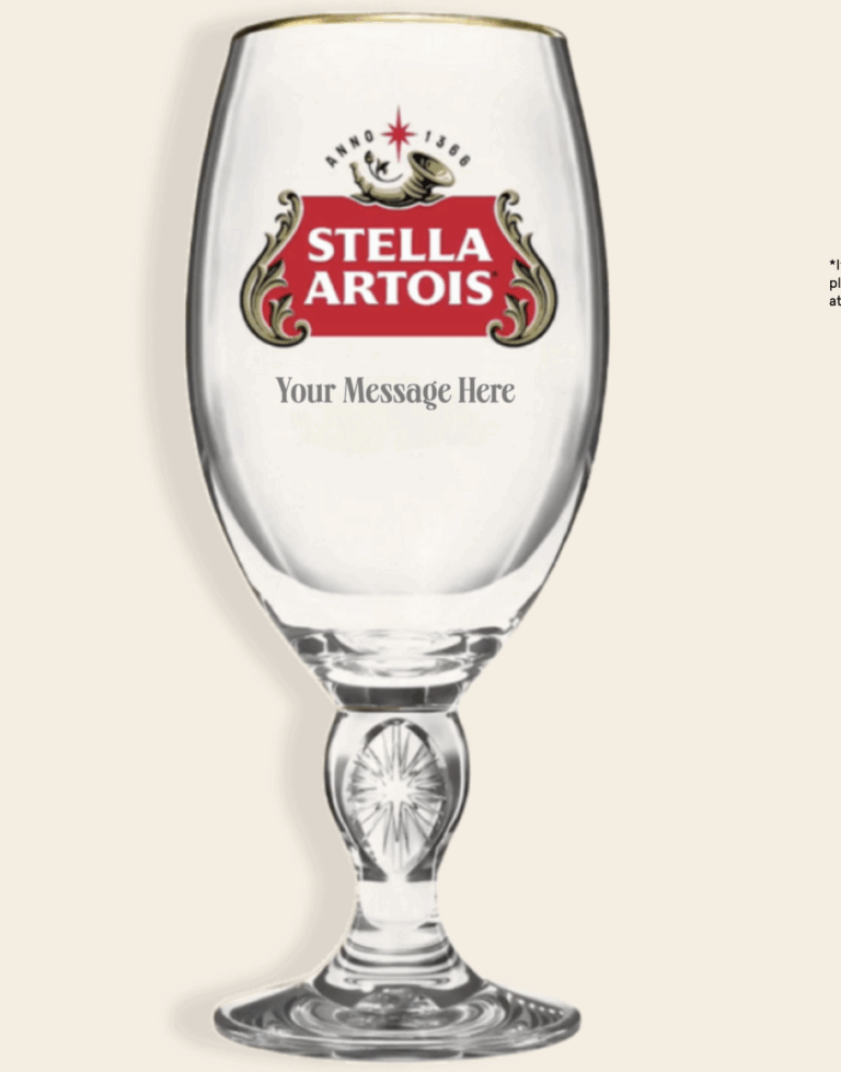 Stella Artois 2025 Personalized Custom Instant Win