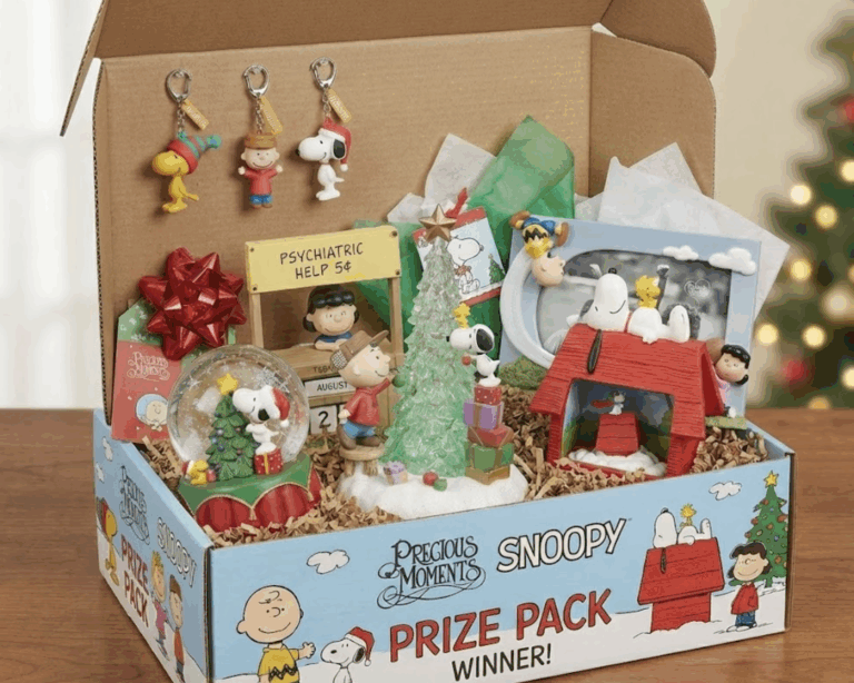 Snoopy Giveaway: Win 8 Precious Moments Items in This Limited-Time USA Sweepstakes