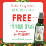FREE Magnesium Body Spray