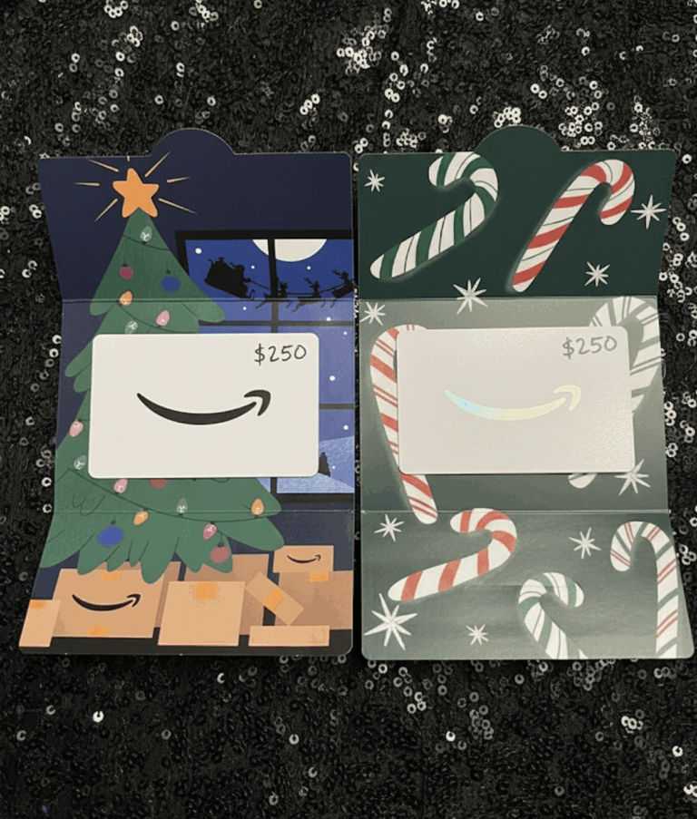 $250 Amazon Gift Card Giveaway X 2