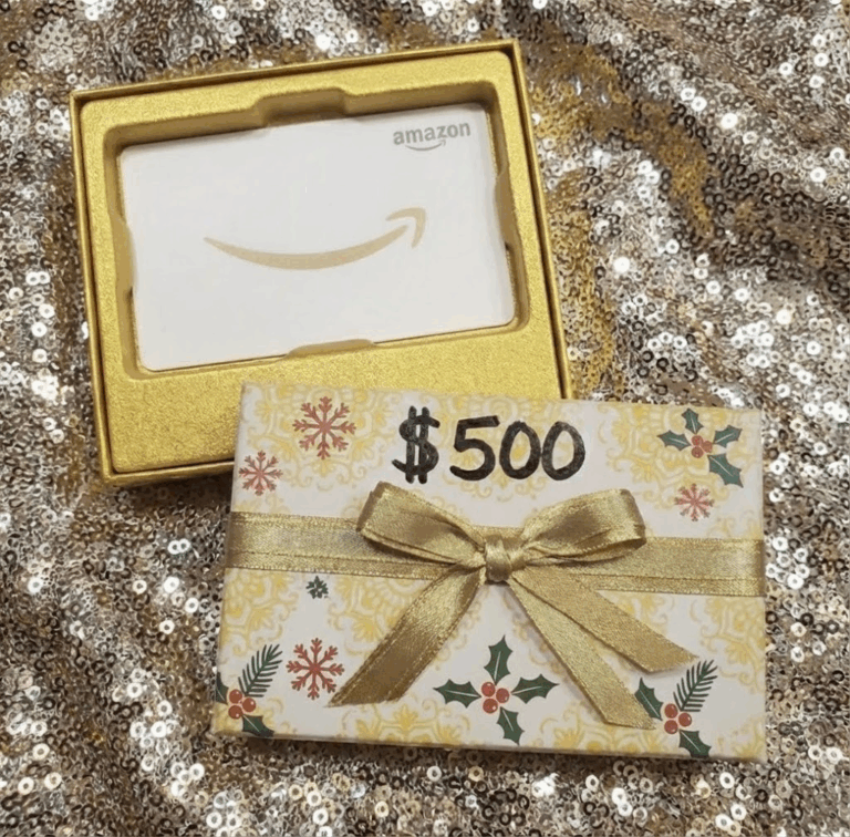 $500 Amazon Gift Card – Nov 20th