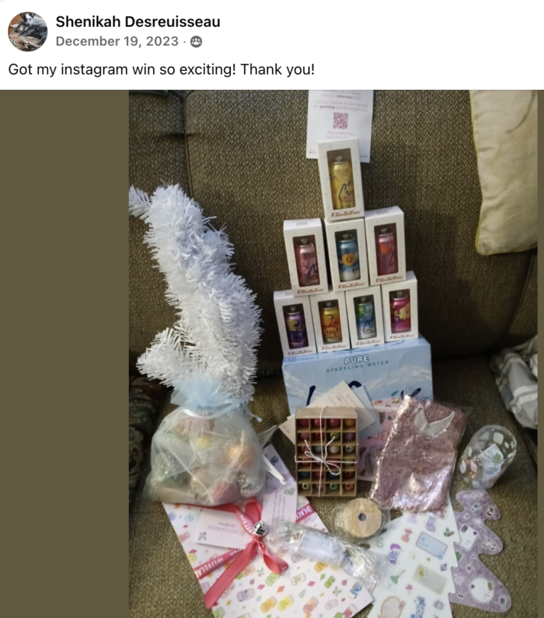 LaCroix Winter Mailer Giveaway — 100 Winners Will Receive the Holiday PR Box