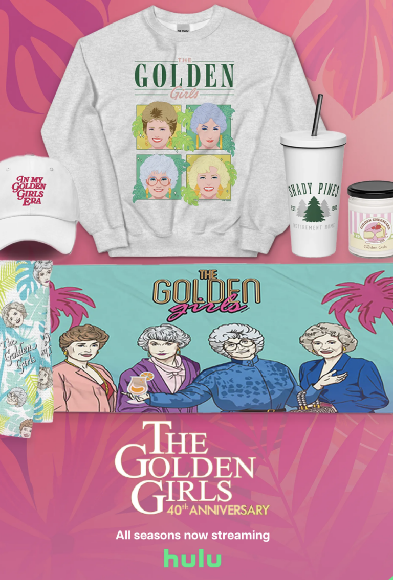 Win a Golden Girls Prize Pack in Hulu’s Daily Entry Anniversary Sweepstakes