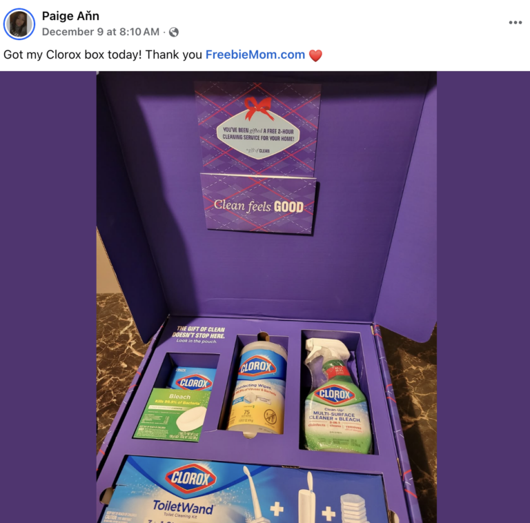 1,450 FREE Clorox Bundles + Free House Cleaning!