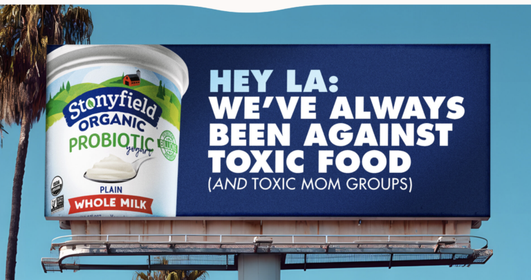 FREE Stonyfield Organic Yogurt